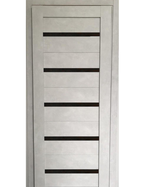 RE1 Бетон лайт, с черным стеклом